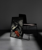 Wooden Framed Print: Viper’s Gaze