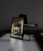 Wooden Framed Print: Entangled Mind