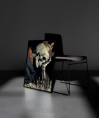 Wooden Framed Print: Ludus Mortis