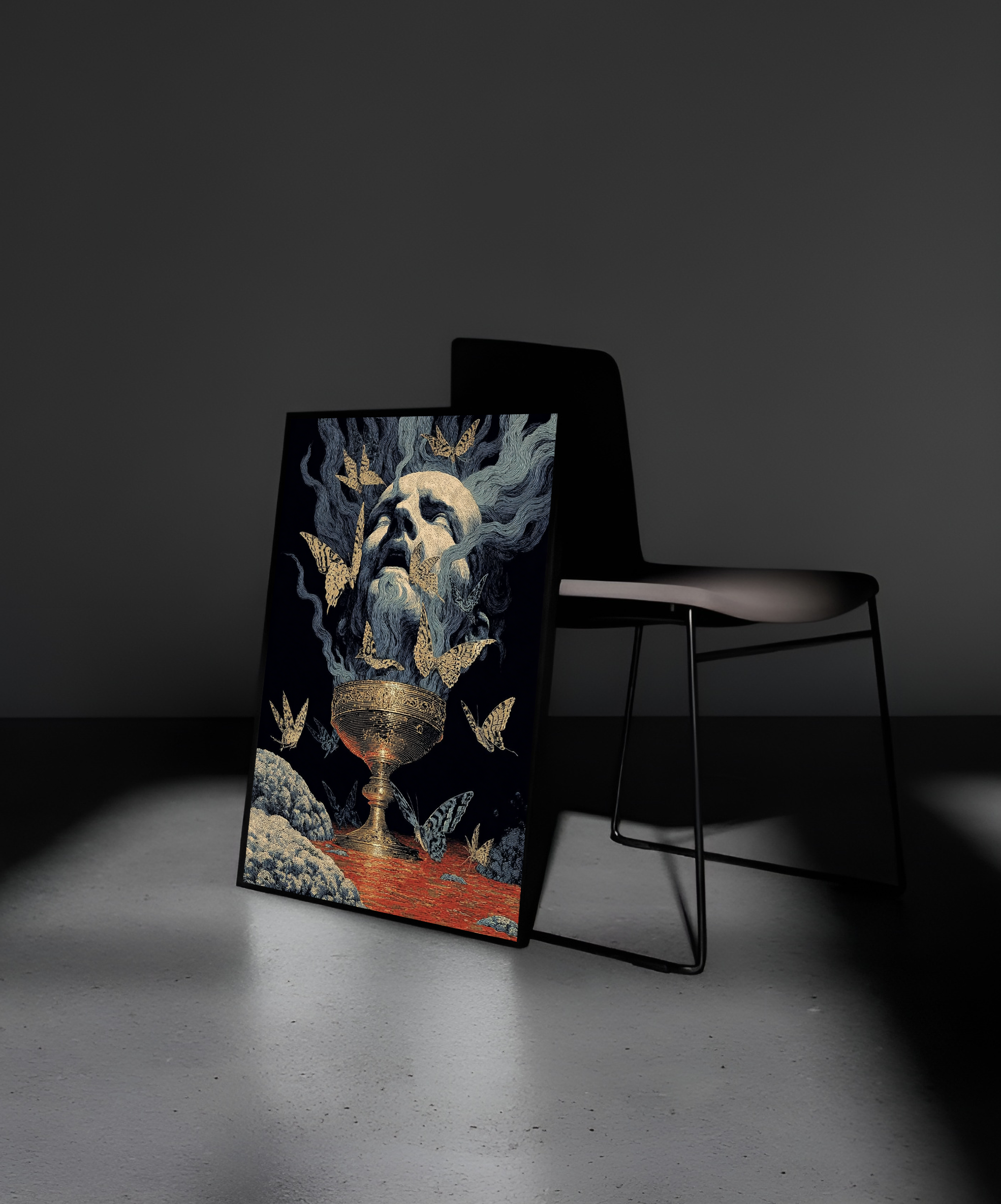 Wooden Framed Print: Arcanum Perpetuum