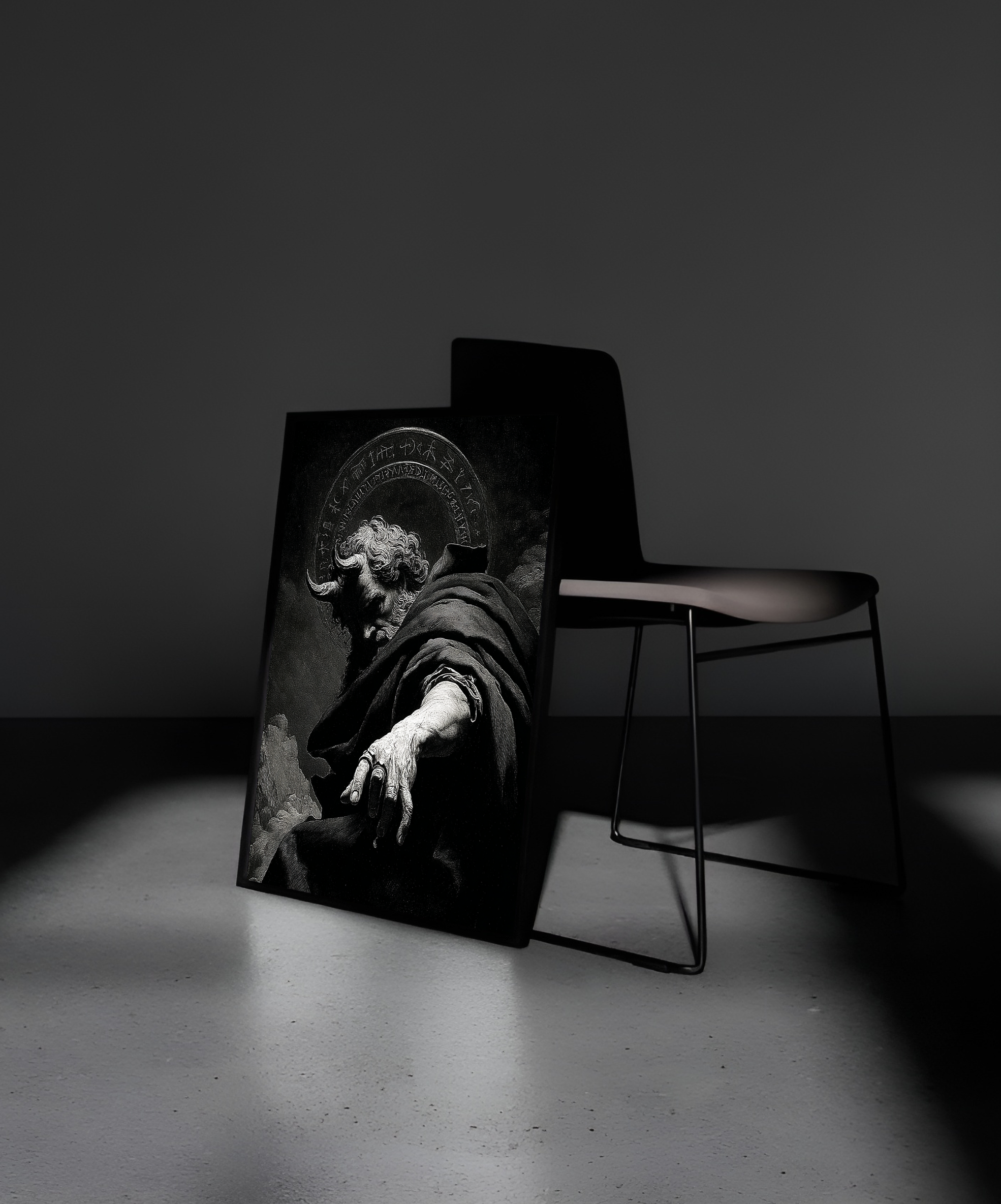 Wooden Framed Print: Corpus Occultum