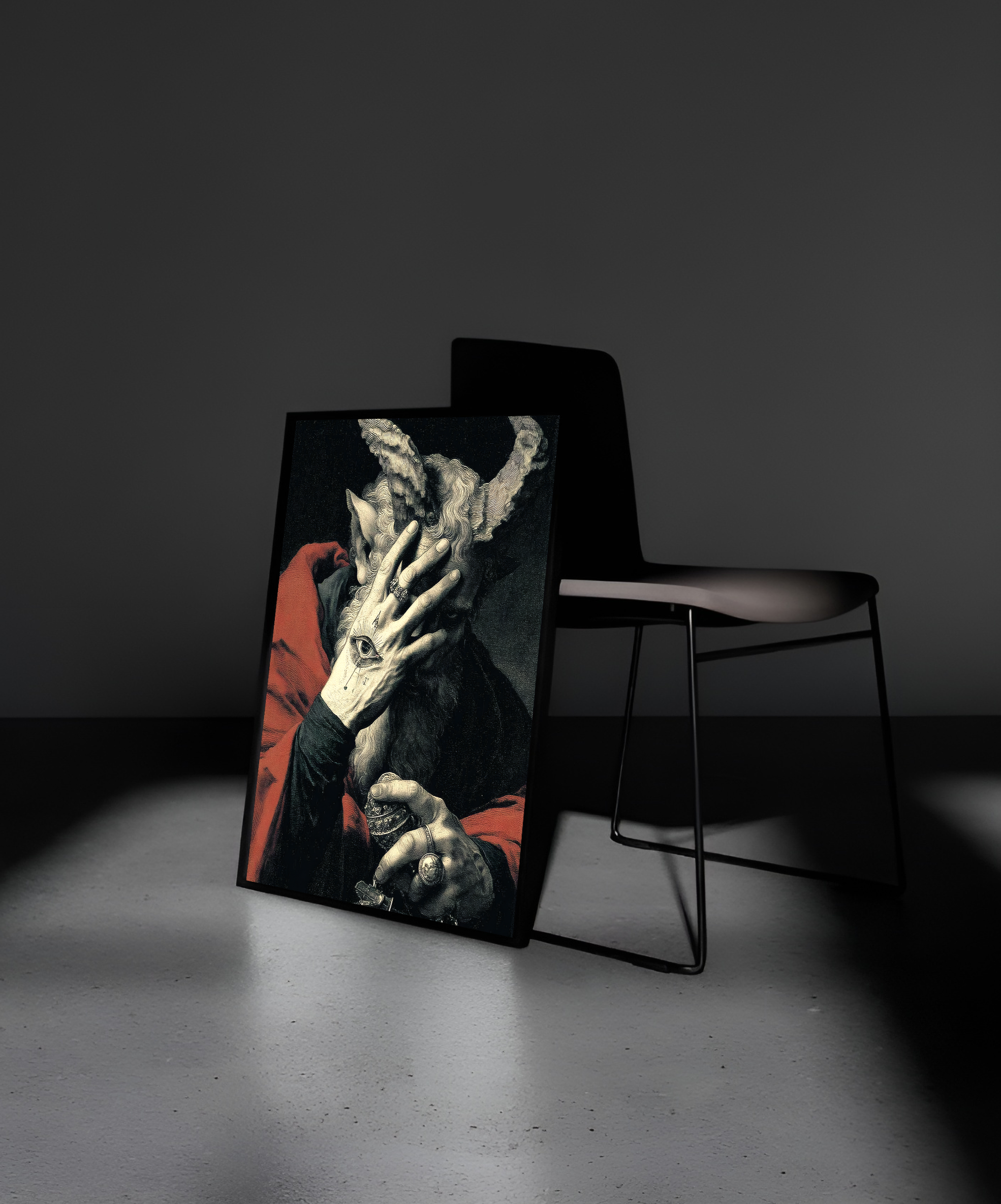 Wooden Framed Print: Opus Secretum