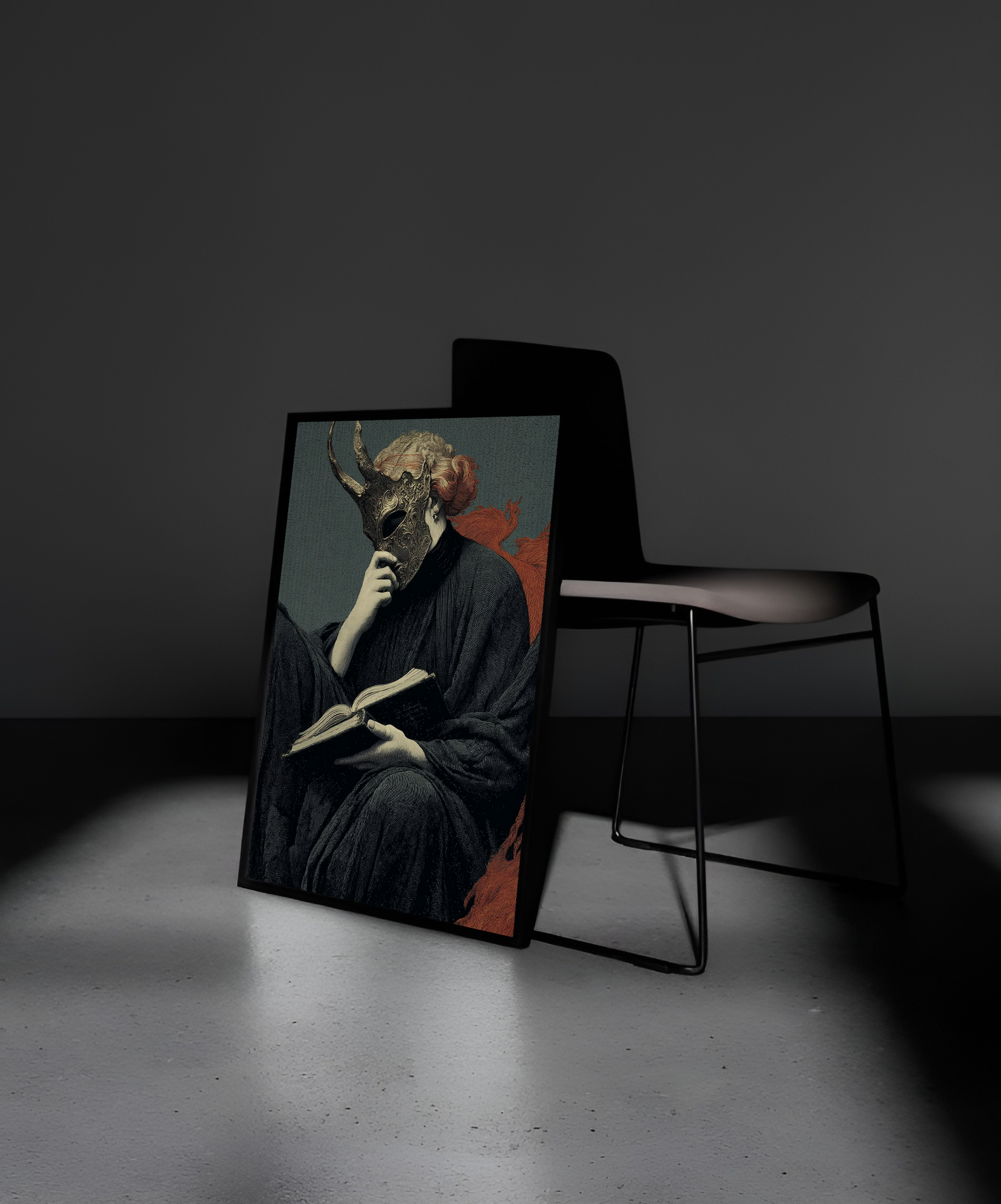 Wooden Framed Print: Noctis Sacer