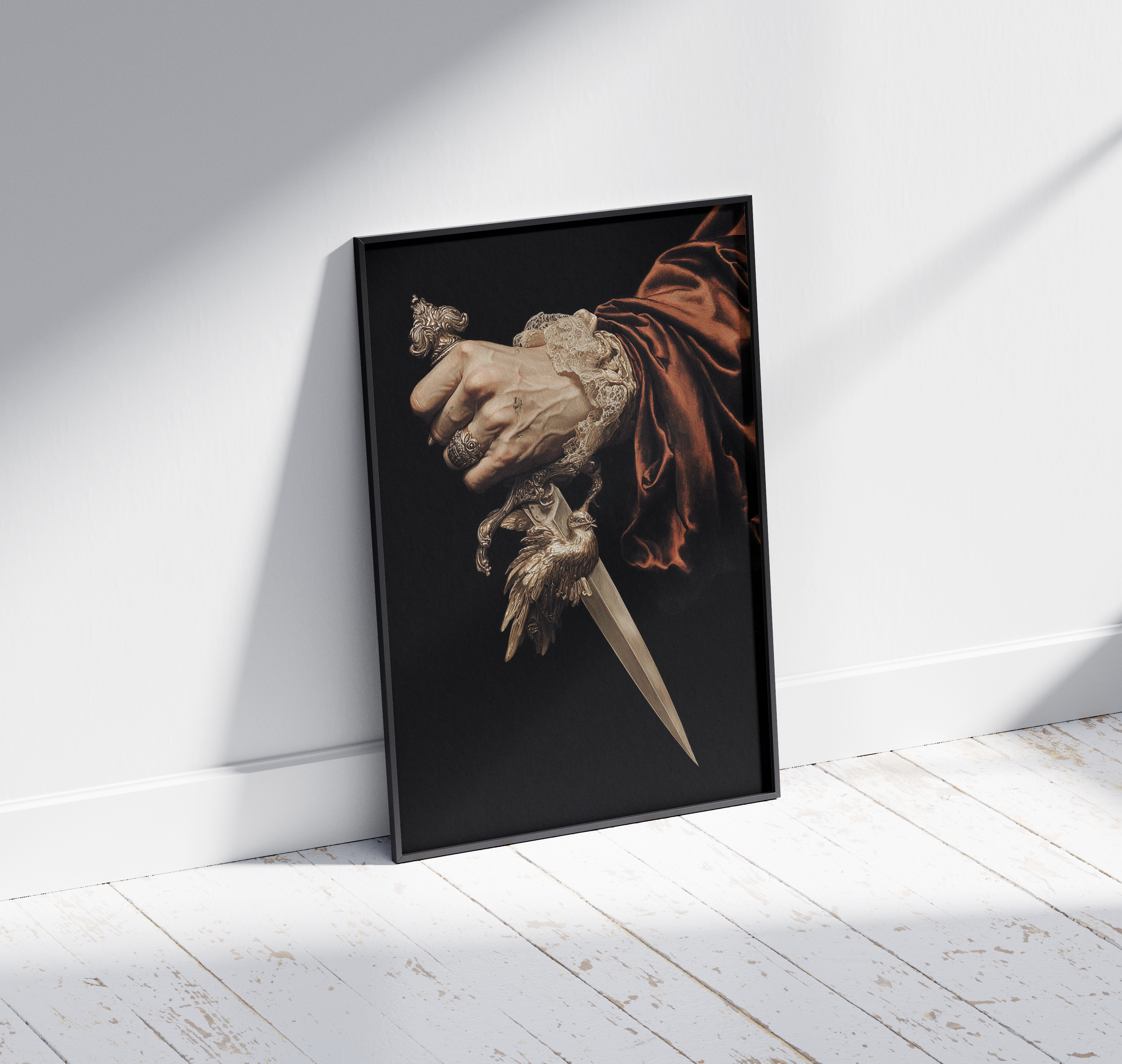Wooden Framed Print: Culter Sacrificus