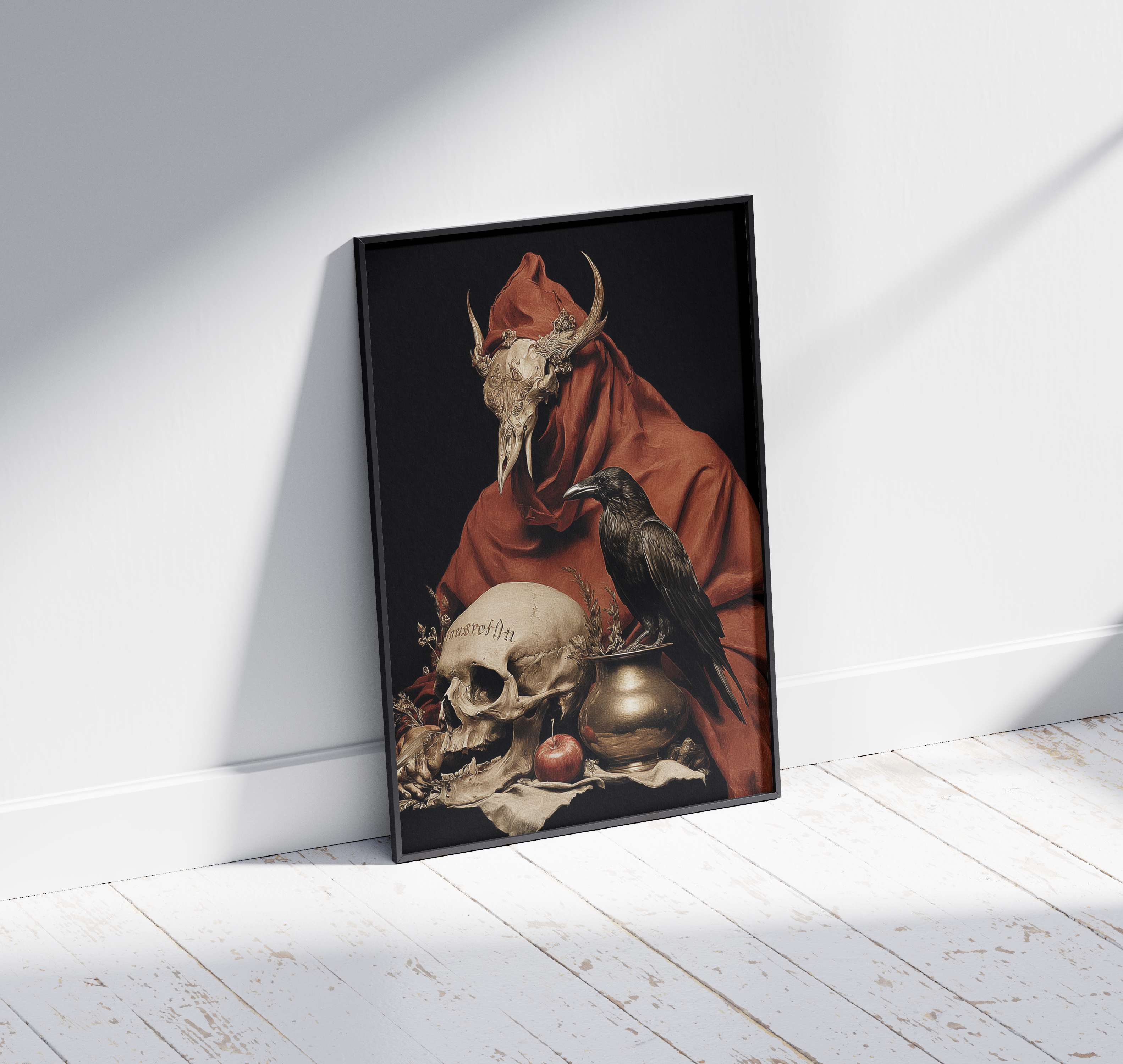 Wooden Framed Print: Occulta Compositio