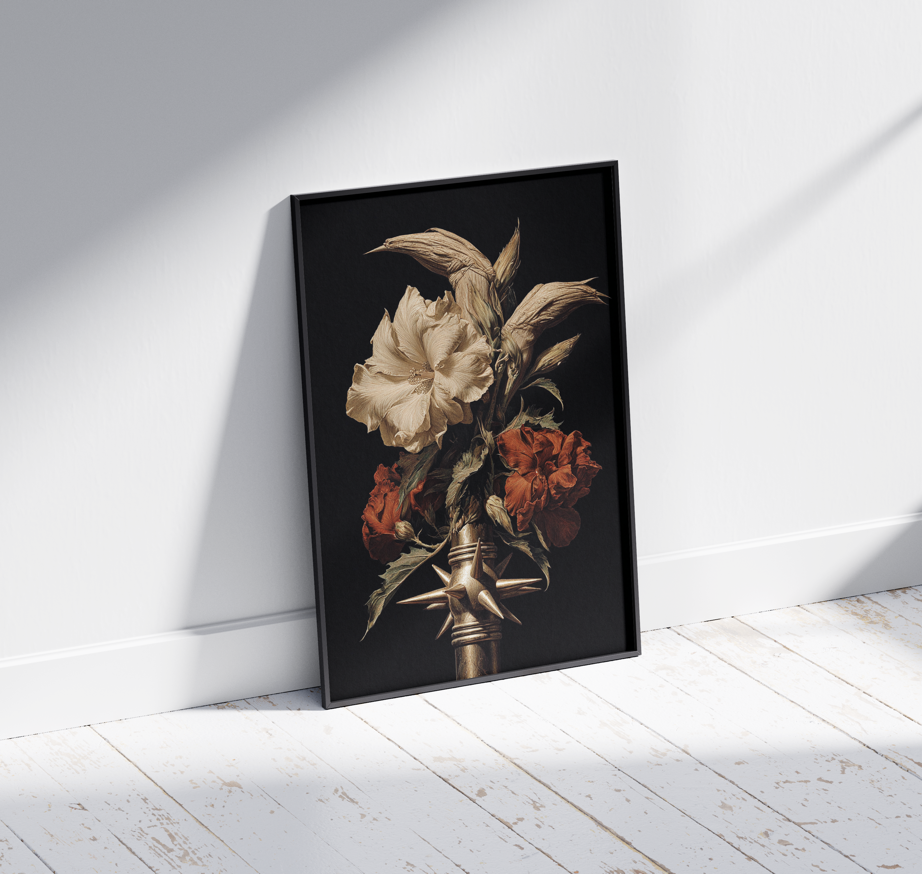 Wooden Framed Print: Lilium Gladius