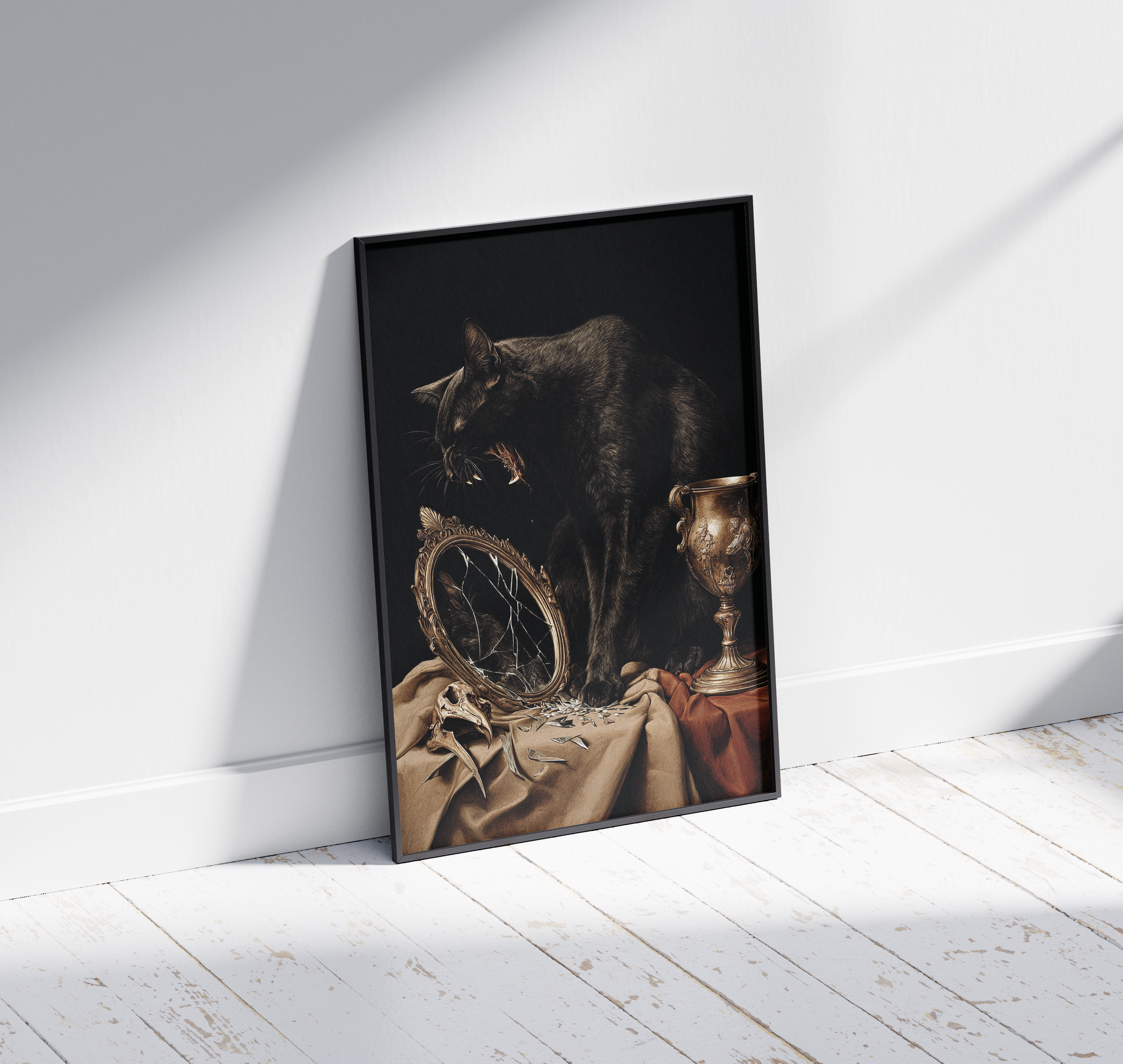 Wooden Framed Print: Speculum Praeteriti
