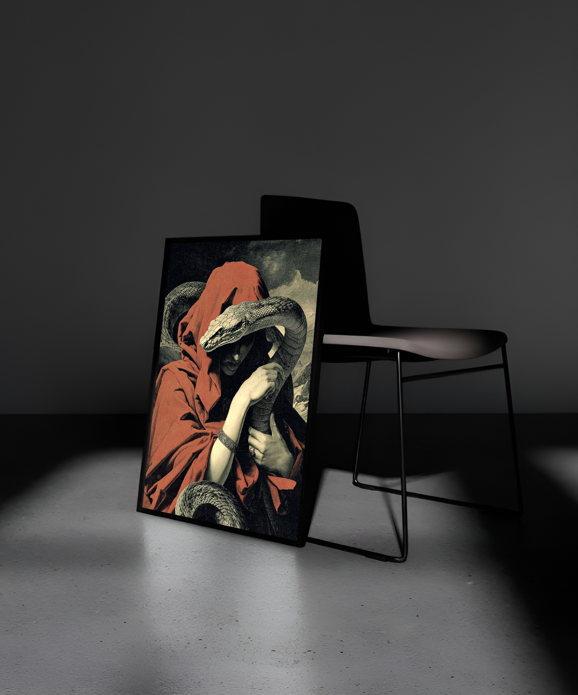 Wooden Framed Print: Secretum Profanum