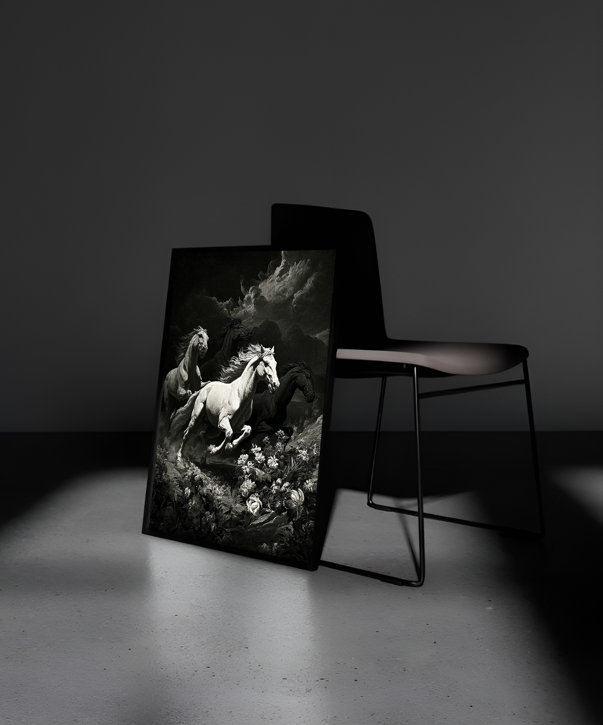 Wooden Framed Print: Libertas Pura