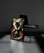 Wooden Framed Print: Umbra Potentia