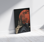 Wooden Framed Print: Luna Maligna