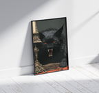 Wooden Framed Print: Bestia Regni