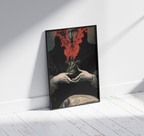 Wooden Framed Print: Ardor Cordis
