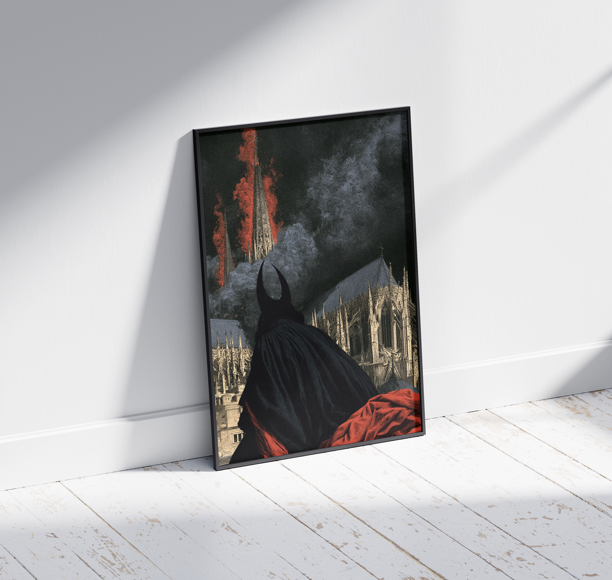Wooden Framed Print: Locus Mali