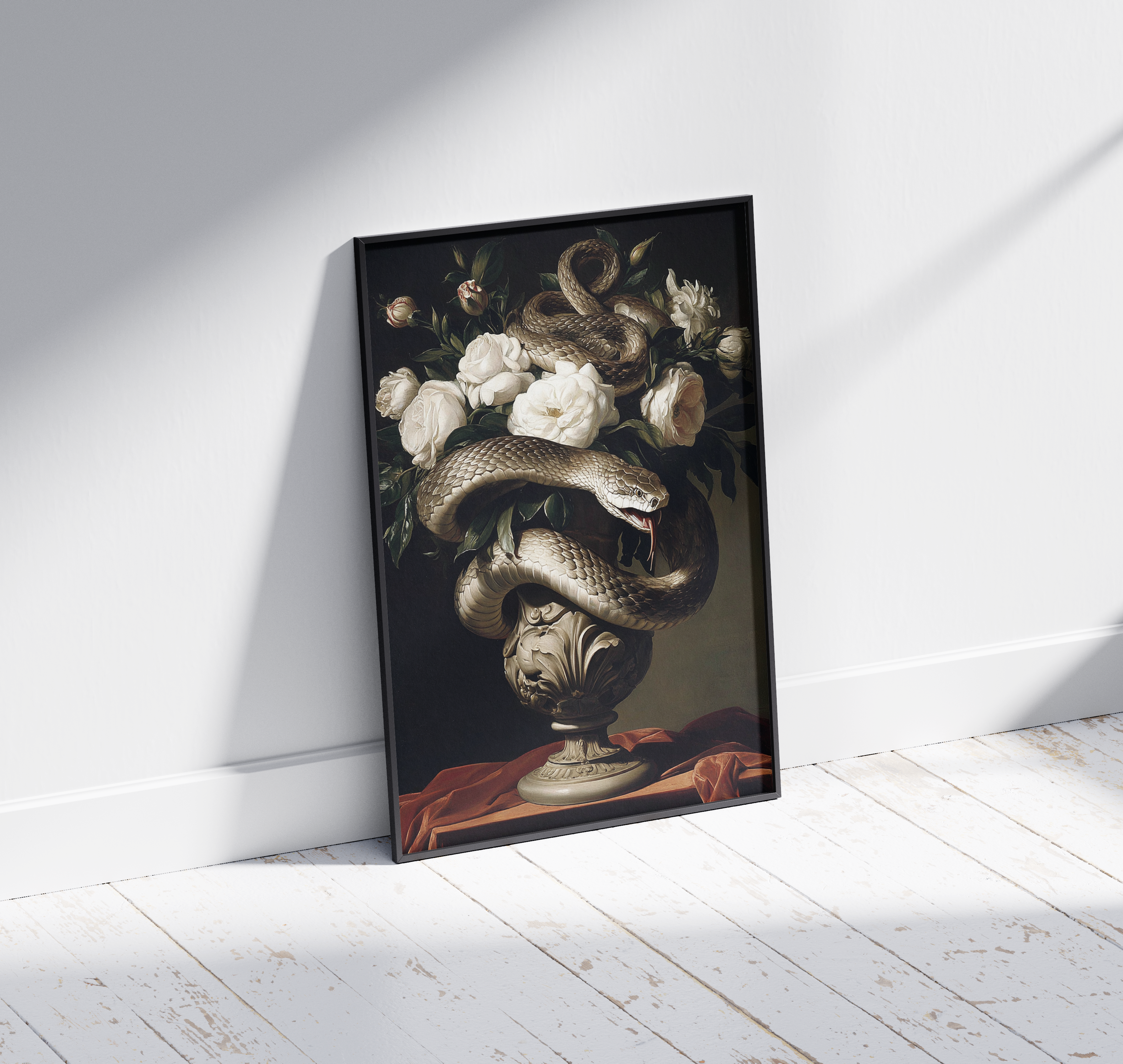 Wooden Framed Print: Anima Saeva