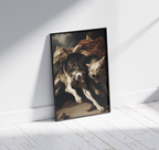 Wooden Framed Print: Furor Animae
