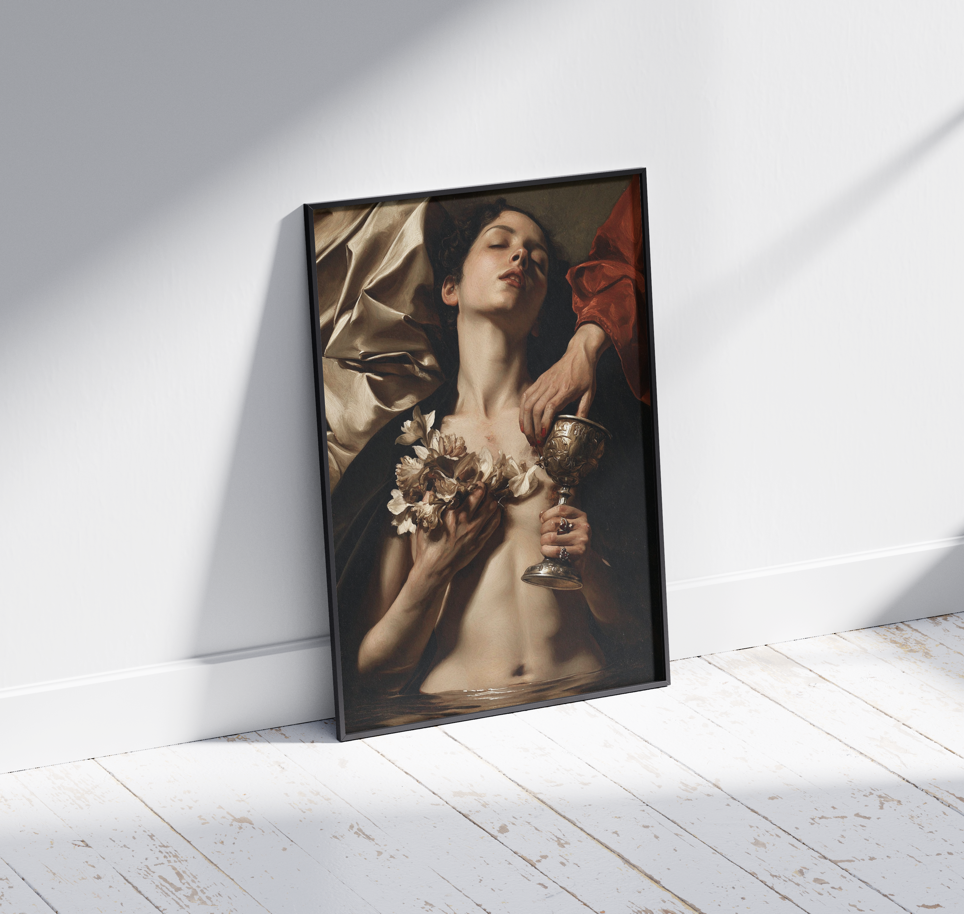 Wooden Framed Print: Somnium Submersum