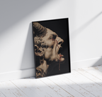 Wooden Framed Print: Luctus Diaboli
