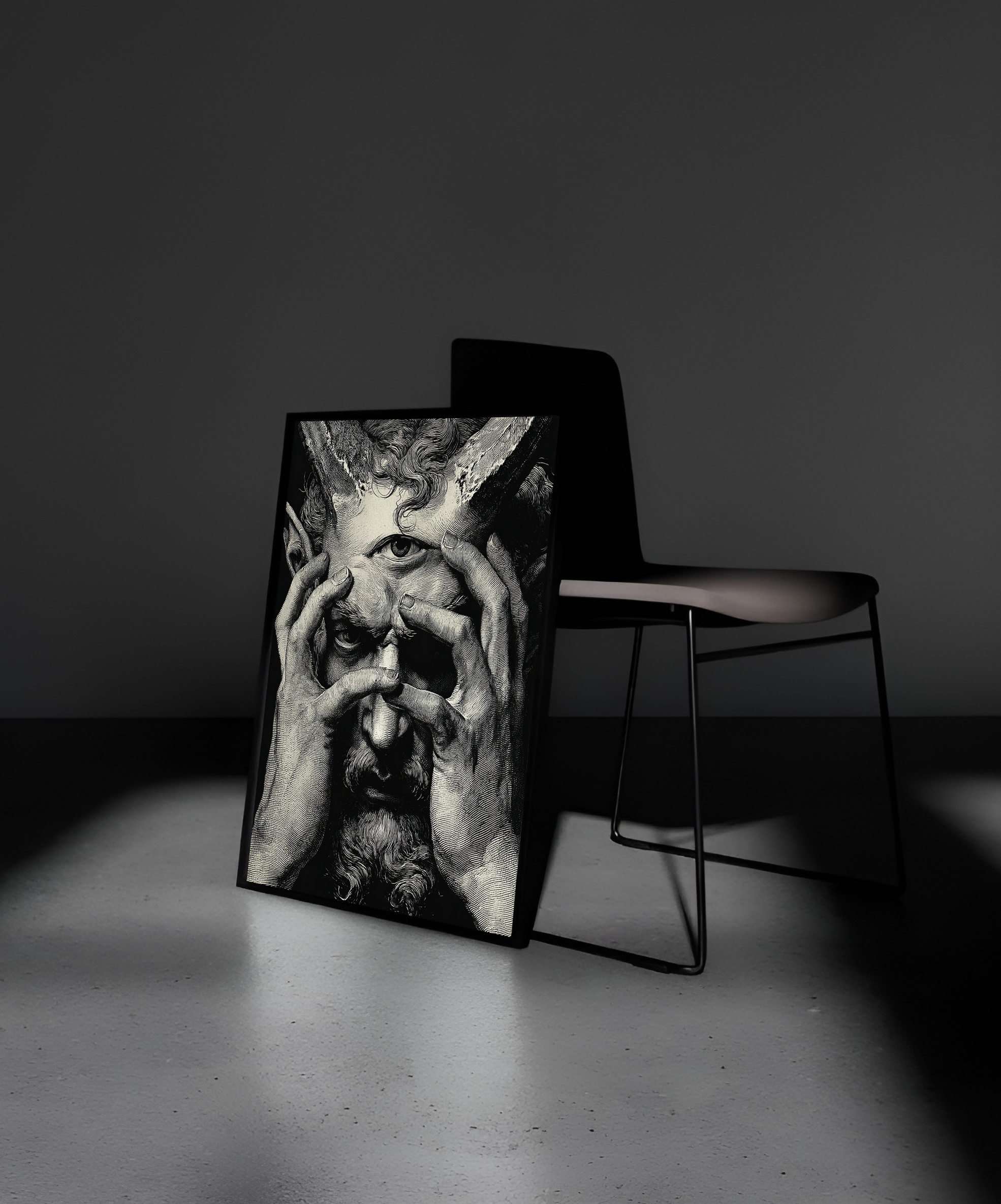 Wooden Framed Print: Furor Perennis