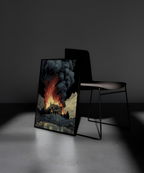 Wooden Framed Print: Clavis Inferni