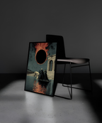 Wooden Framed Print: Nox Sancta