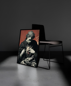 Wooden Framed Print: Cor Sacrum