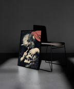 Wooden Framed Print: Occultum Atra